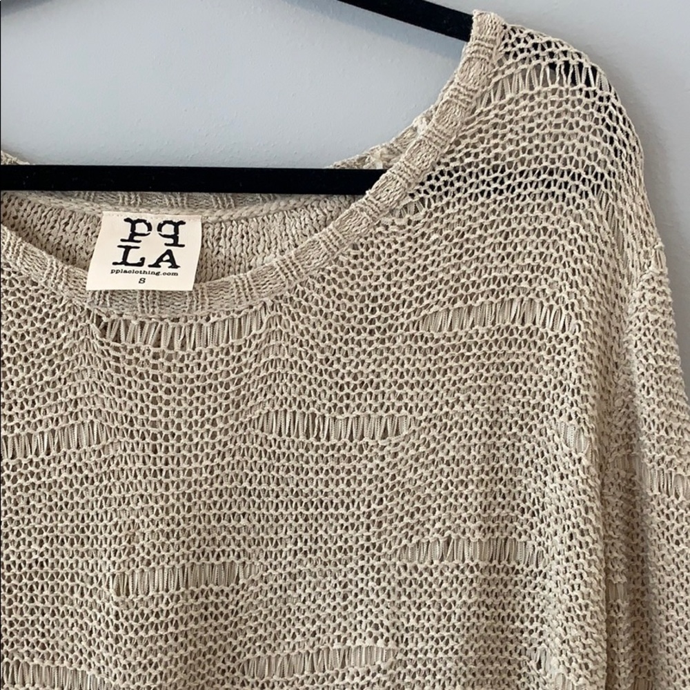 PPLA open back sweater - Picture 2 of 3